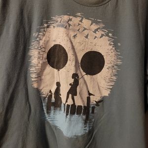 Threadless Nature Skull Tee - XL Men's